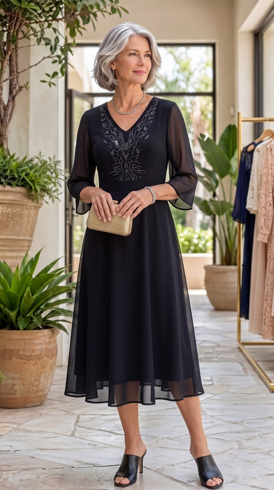 Rochia Cassandra – Negru