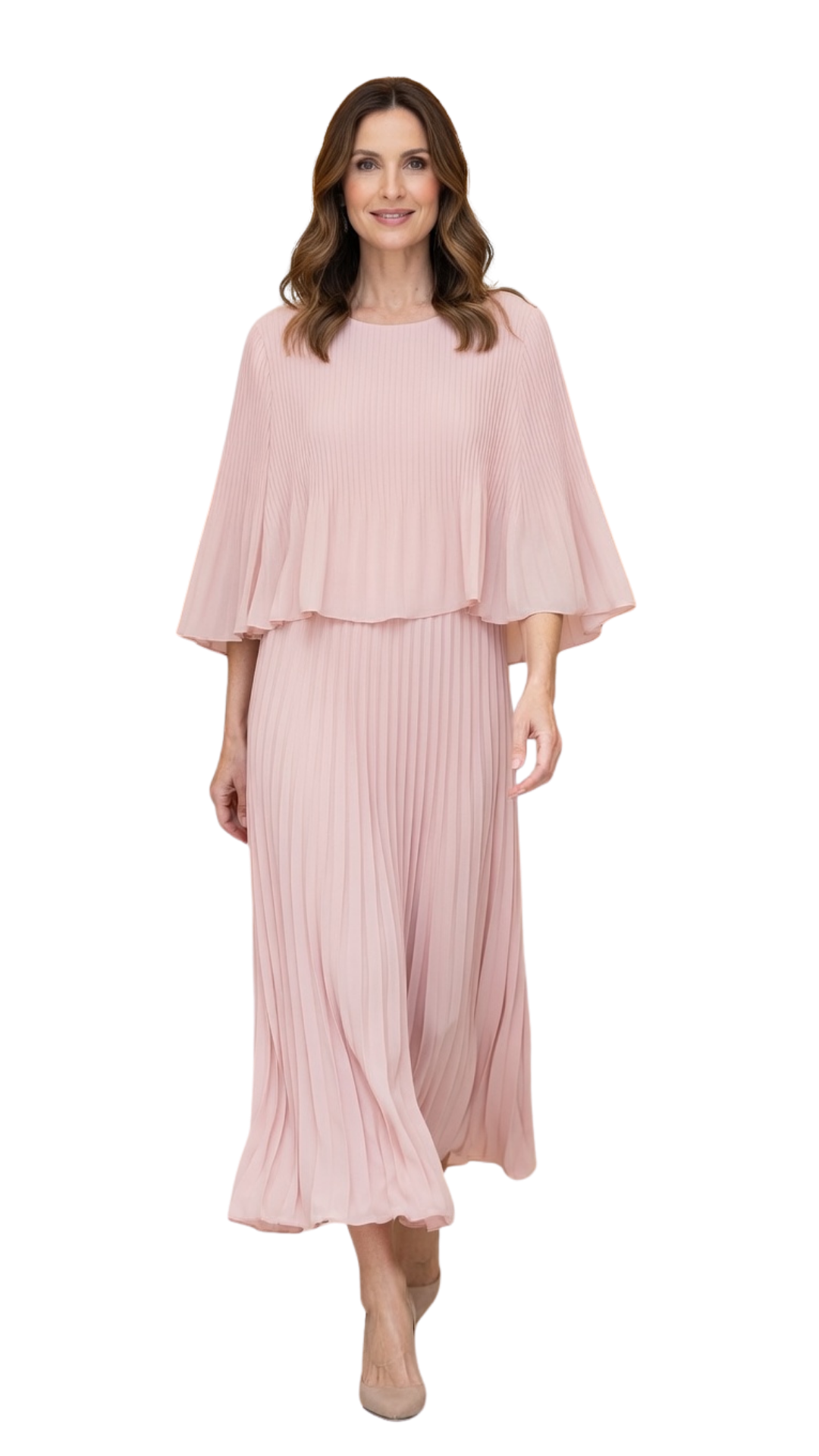 Kleid Serena – Puderrosa