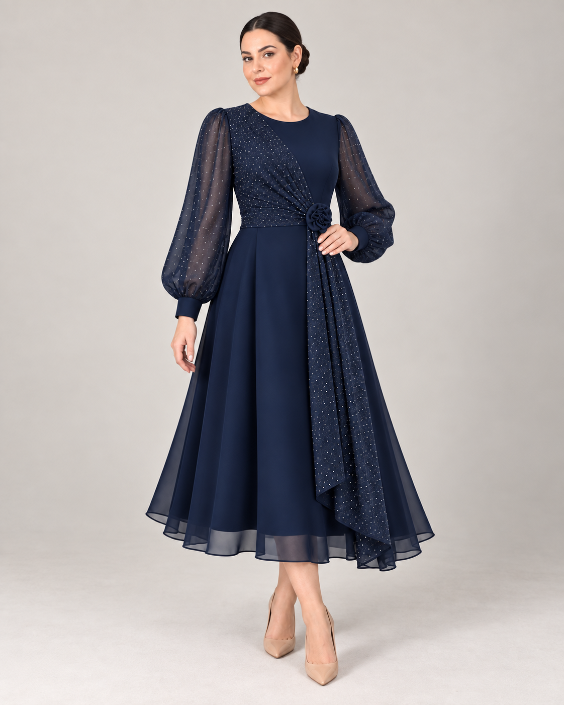 Rochie Bleumarin