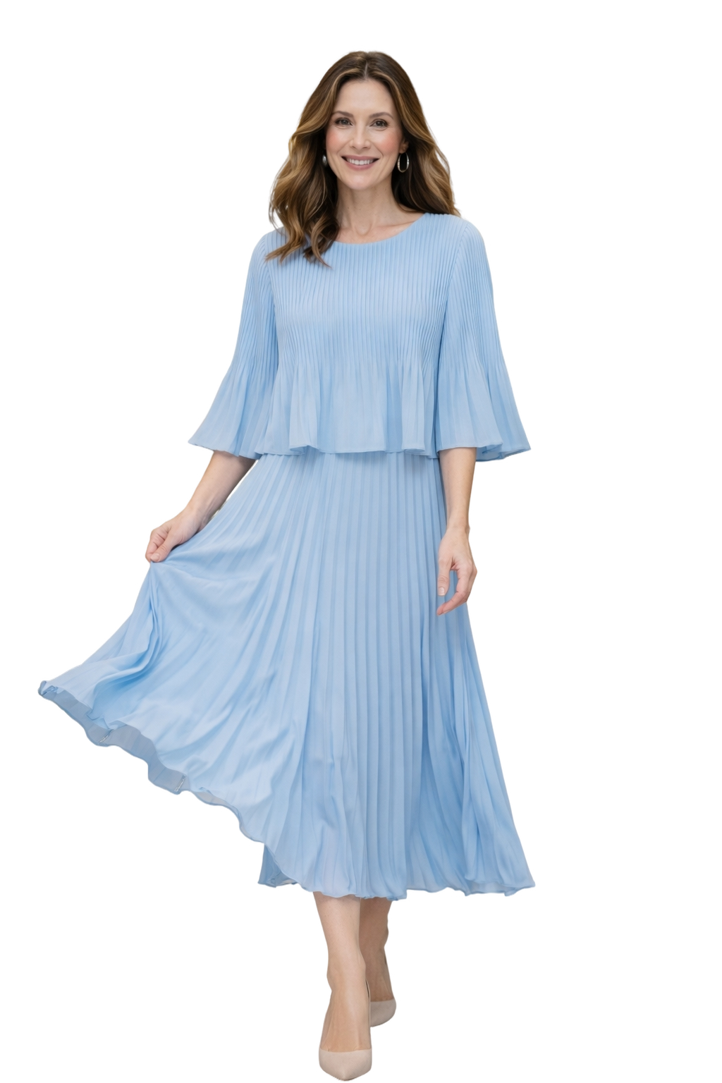 Kleid Serena – Hellblau