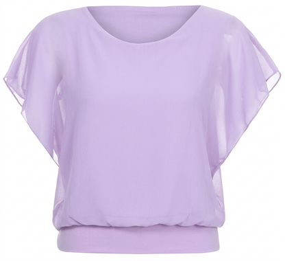 Bluse Aura – Lila