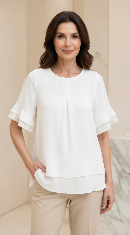 Bluza Elira – Alb