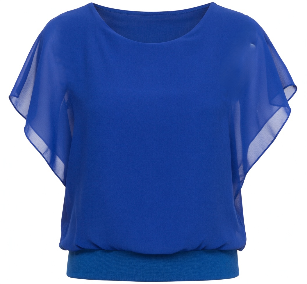 Bluse Aura – Blau