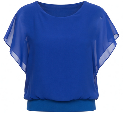 Bluse Aura – Blau