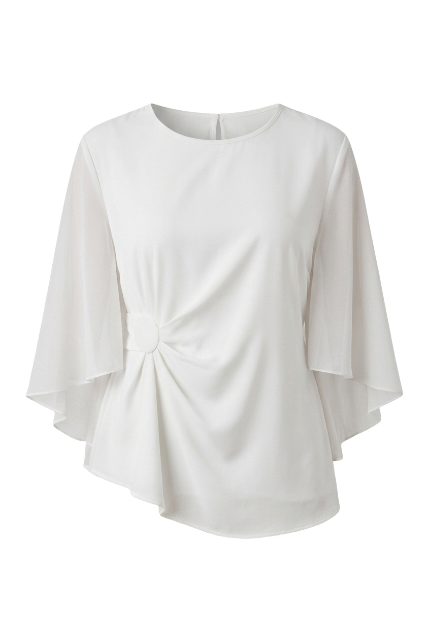 Bluza Fluture – Alb