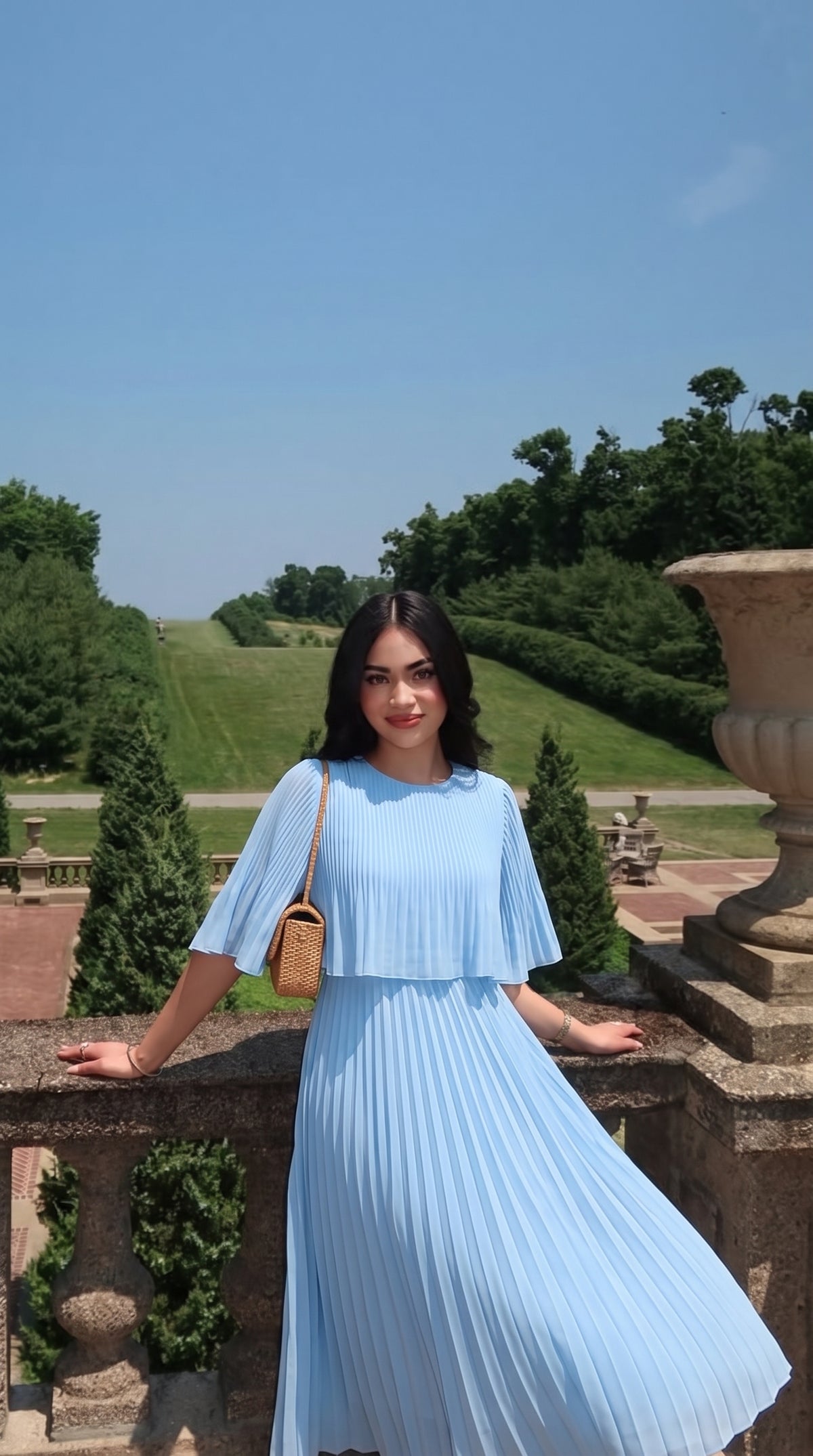 Kleid Serena – Hellblau