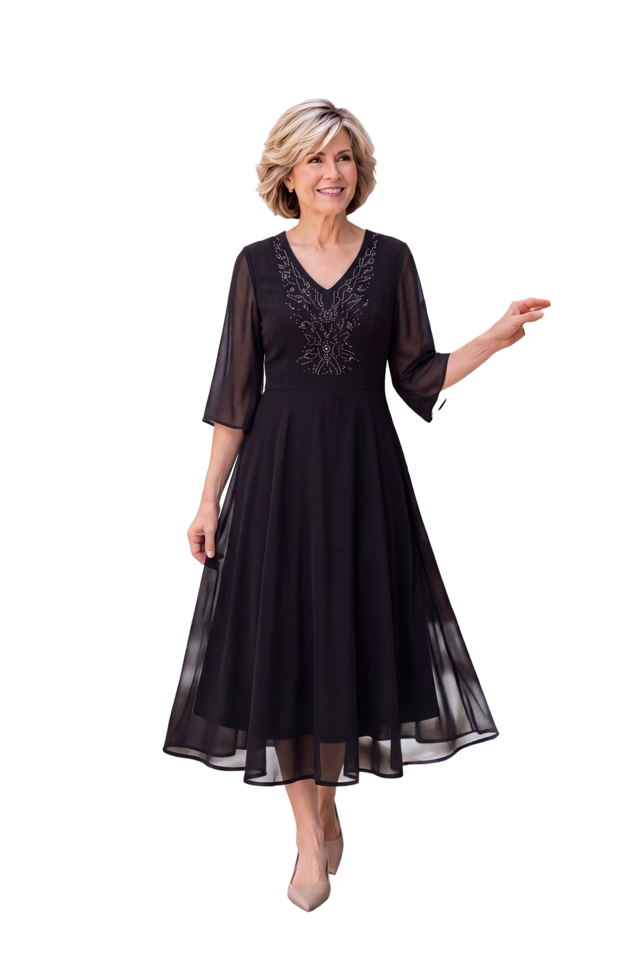 Rochia Cassandra – Negru