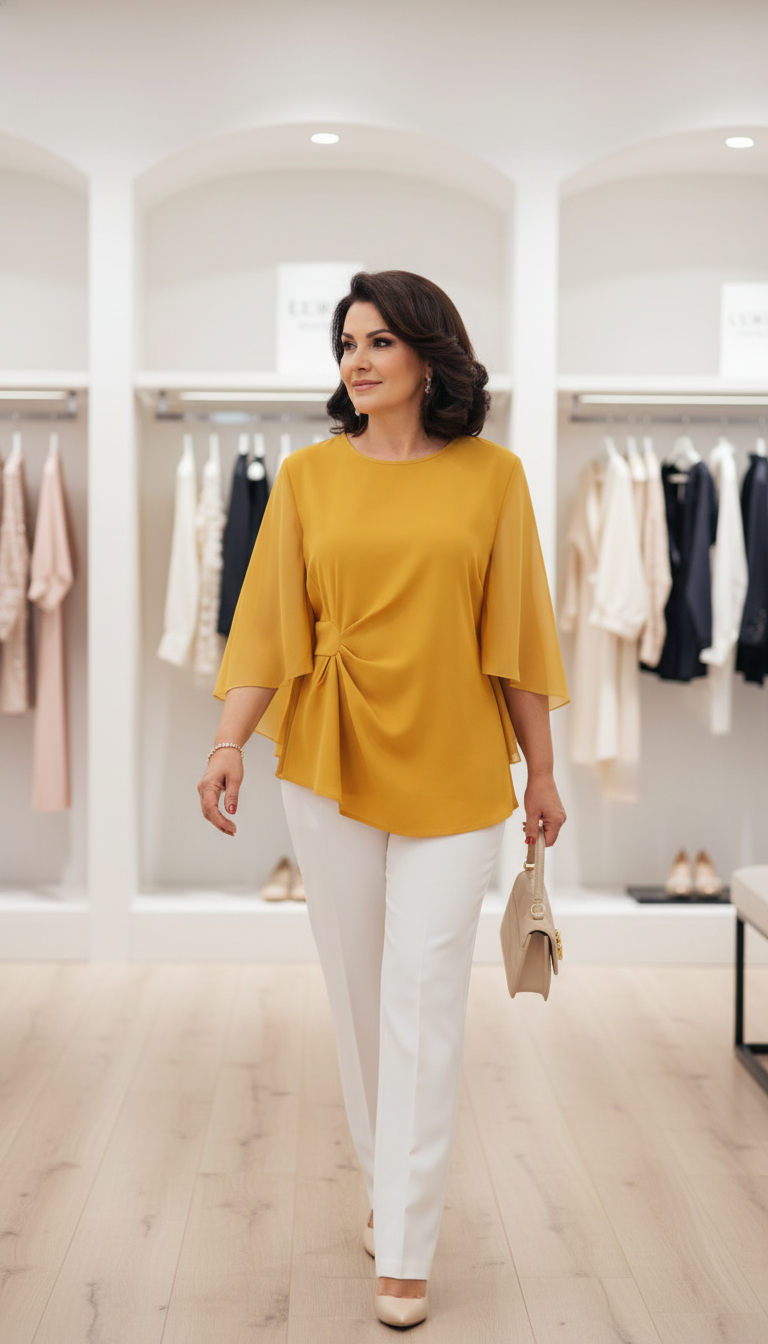 Bluza Fluture – Galben